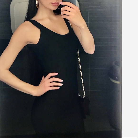 BCBG BLACK BANDAGE DRESS - Picture 2 of 2